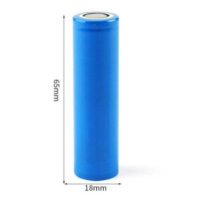 ফ্ল্যাশলাইটের জন্য 3.7V 2200MAH 18650 লিথিয়াম ব্যাটারি নলাকার