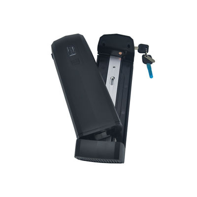 13S6P DC চার্জিং পোর্ট রেইনপ্রুফ 18650 48V15.6AH ইলেকট্রিক সাইকেলের জন্য অ্যালুমিনিয়াম কেস সহ বৈদ্যুতিক বাইকের ব্যাটারি