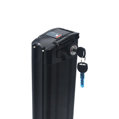 2 পিন টপ টিউব টাইপ 24V/36V/48V 10AH/20AH লিথিয়াম ইলেকট্রিক বাইক ব্যাটারি বৈদ্যুতিক সাইকেলের জন্য ক্ষয়রোধী সহ