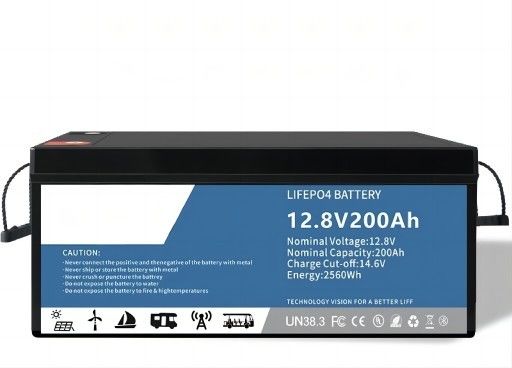 BYD 12.8V 200AH লাইফপি04 লিথিয়াম ব্যাটারি প্যাক এলসিডি সহ গলফ কার্টের জন্য