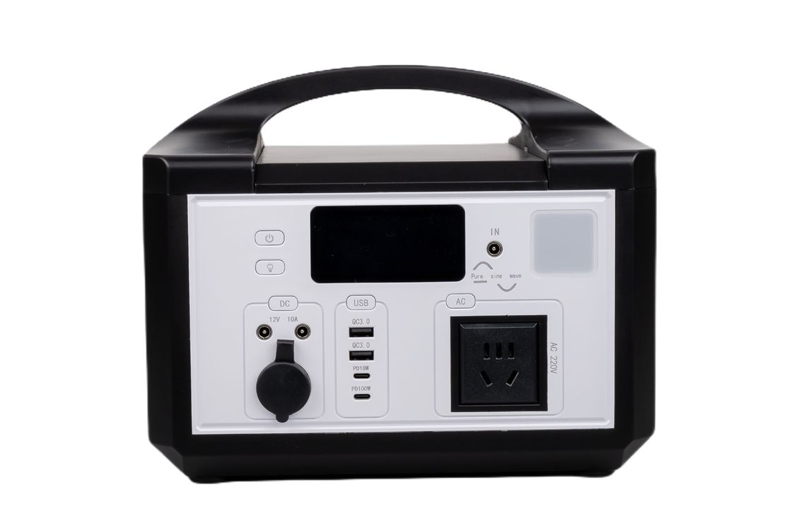 এসি 110V/220V দ্রুত চার্জ 1.5 ঘন্টা হোম এনার্জি স্টোরেজ সিস্টেম পোর্টেবল পাওয়ার সোর্স বিল্ট ইন বিএমএস জন্য আরভি / ক্যাম্পিং