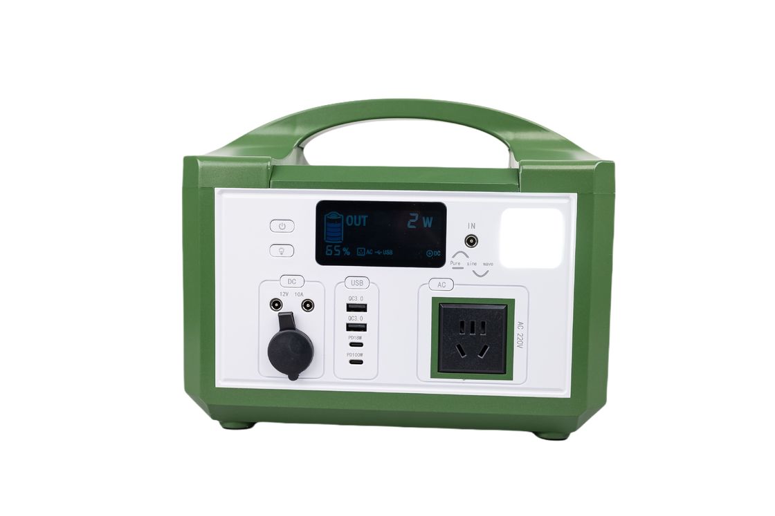 উচ্চ দক্ষতা এসি 300W 220V আউটপুট বহনযোগ্য সৌর জেনারেটর পুনরায় চার্জযোগ্য লাইফপিও 4 ব্যাটারি বহিরঙ্গন হাইকিং জন্য
