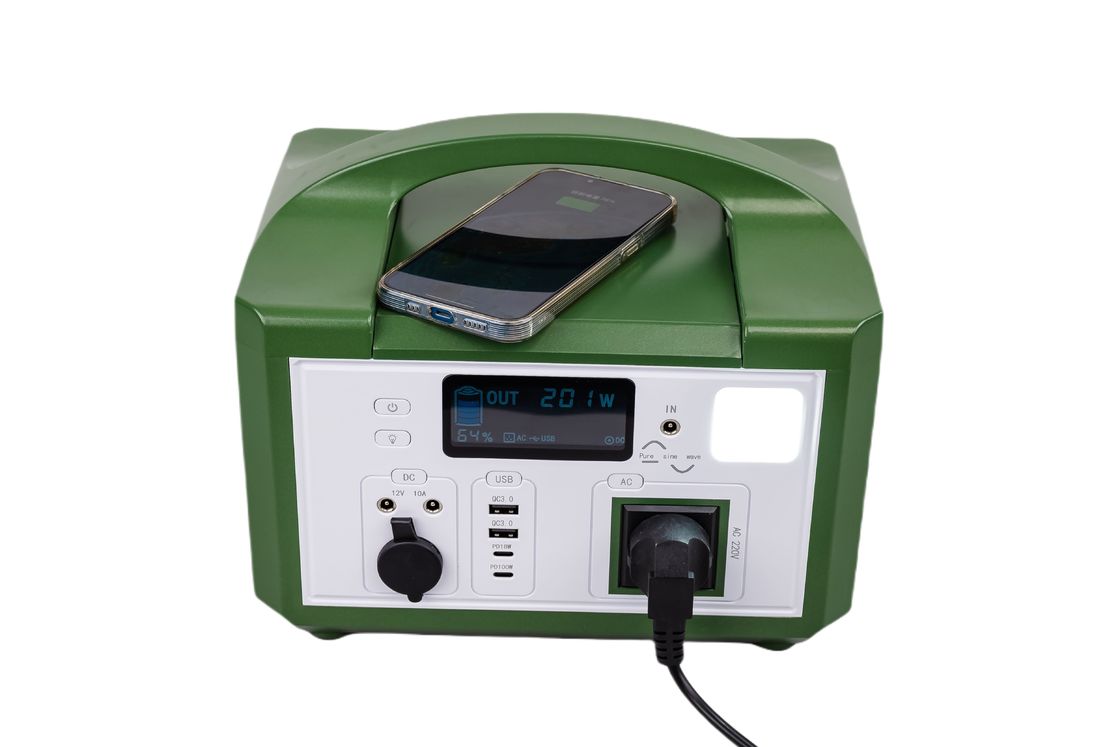 দ্রুত চার্জ MPPT সৌর Cotroller 600W পাওয়ার গ্রিন প্লাস্টিকের কেস সৌর জেনারেটর বহিরঙ্গন ব্যাকআপ সিস্টেমের জন্য